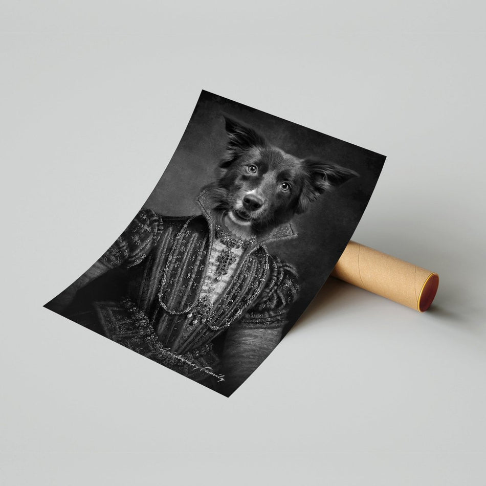 La Baronne (Black & White) - Aristocracy Family