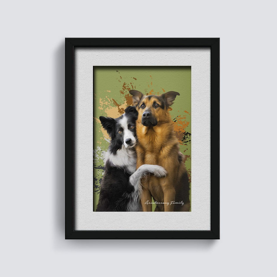 Portrait Contemporain DUO - Aristocracy Family
