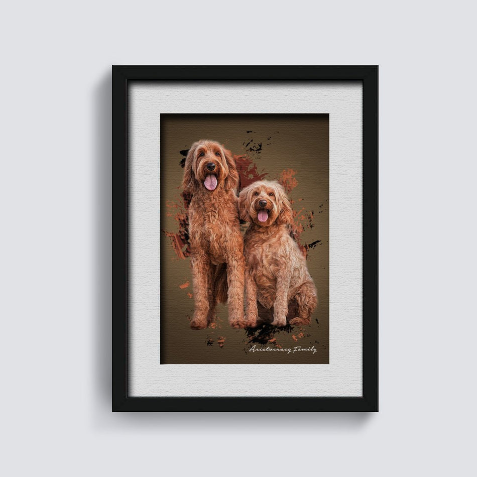 Portrait Contemporain DUO - Aristocracy Family